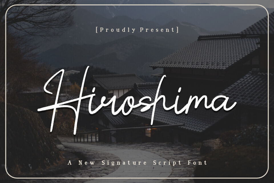 Hiroshima Font