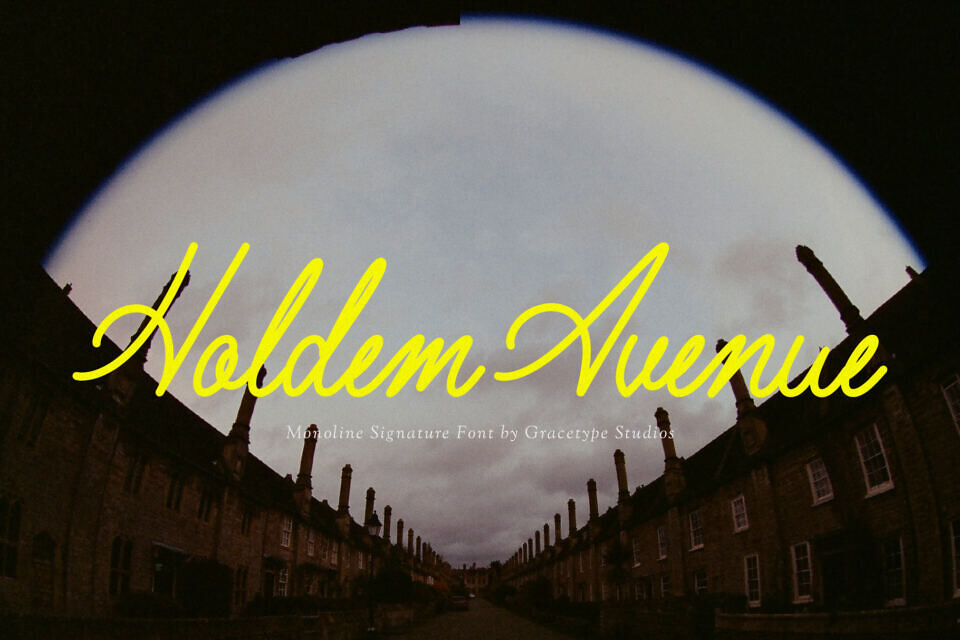 Holdem Avenue Font