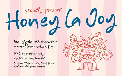 Honey La Joy Font