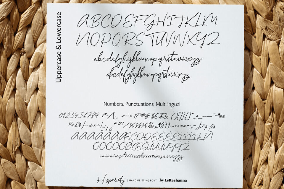 Hosperity Font