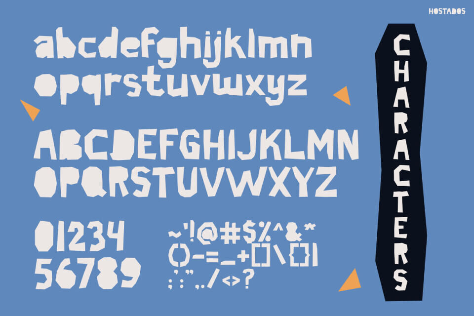 Hostados Font