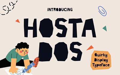 Hostados Font