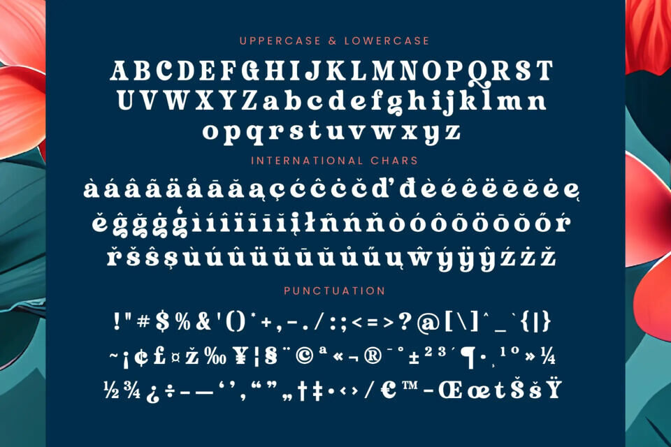 Husty Birds Font