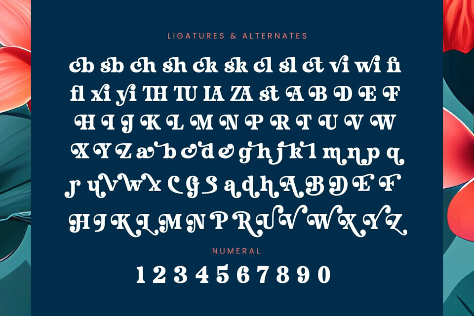 Husty Birds Font