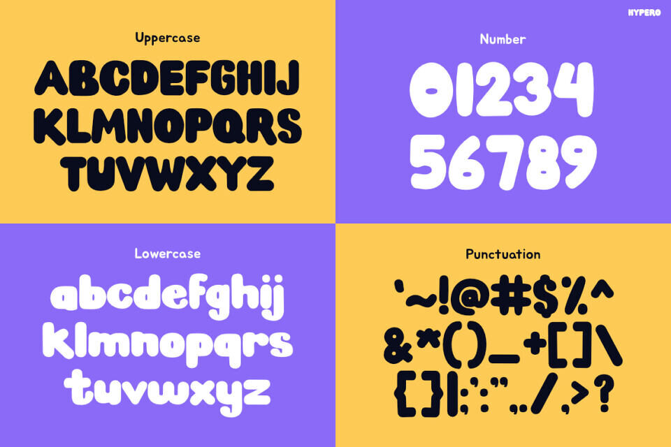 Hypero Font