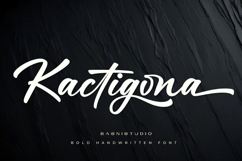 Kactigona Font