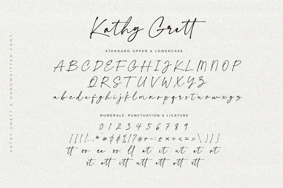 Kathy Grett Font