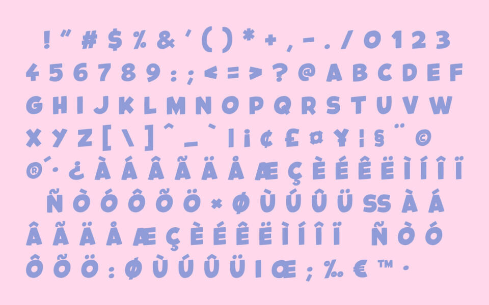 Kids Magazine Font