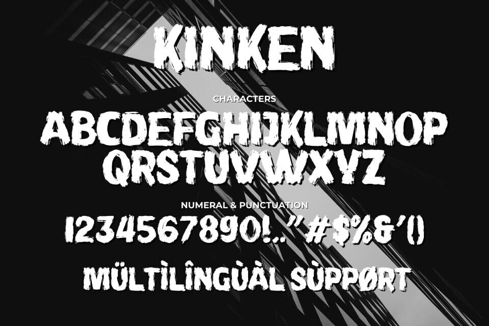 Kinken Font