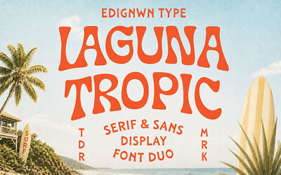 Laguna Tropic Serif Font