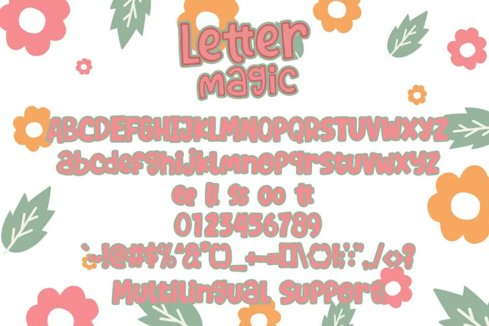 Letter Magic Font