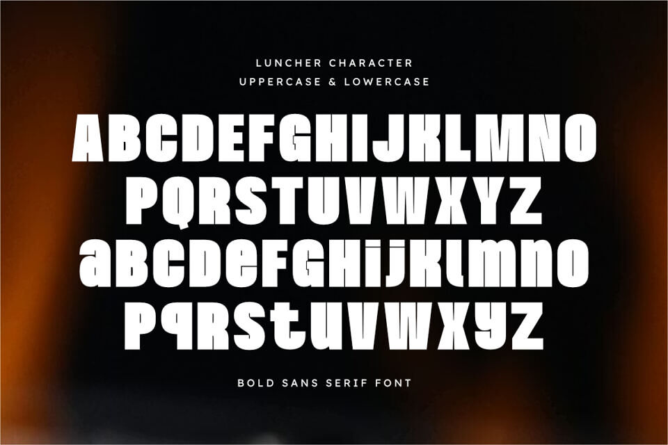 Luncher Font