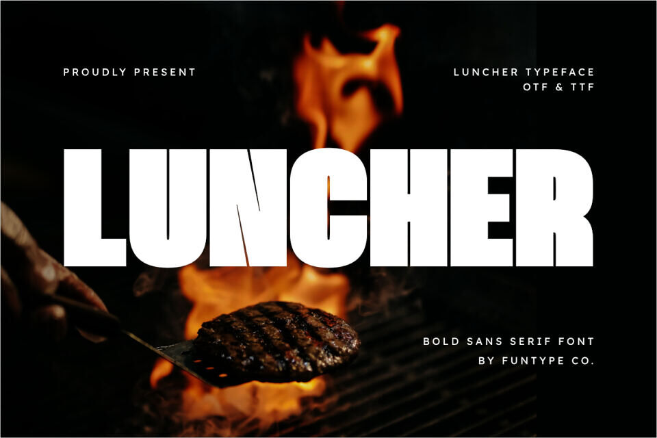 Luncher Font