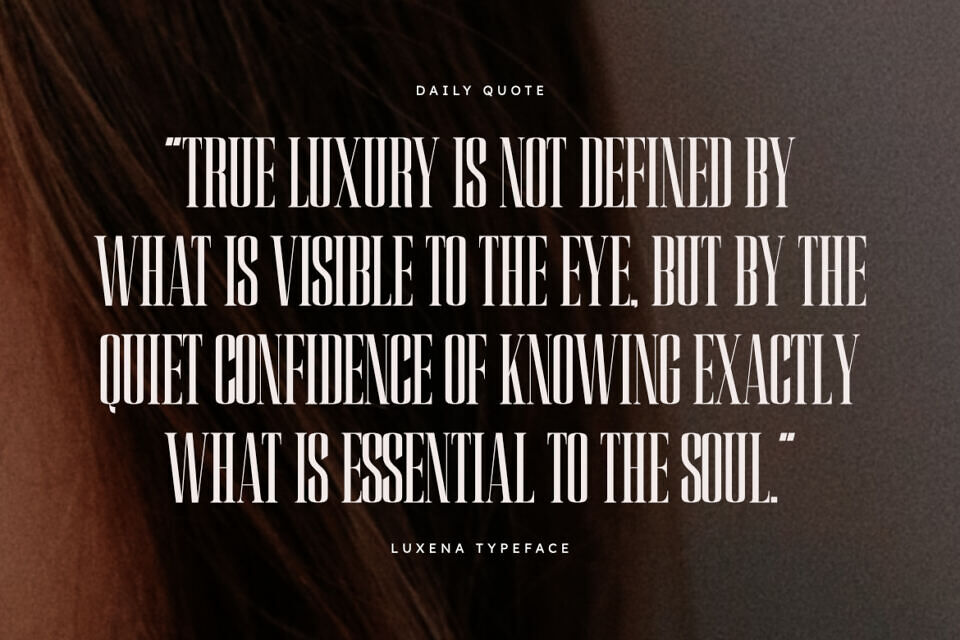 Luxena Font
