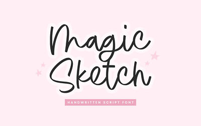 Magic Sketch Font