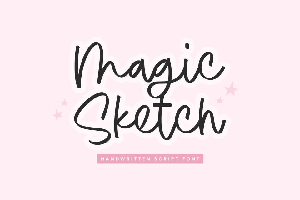 Magic Sketch Font