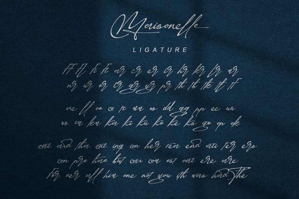 Maisonelle Font