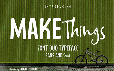 Make Things Duo Font