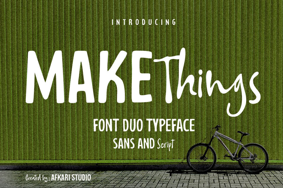 Make Things Sans Font
