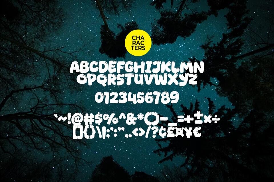 Malam Poek Font