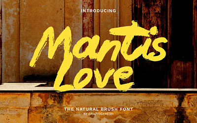 Mantis Love Font