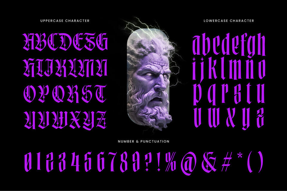 Marble Galaxy Font