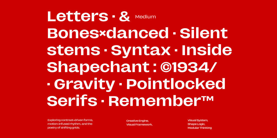 Merica Grotesk Font Family