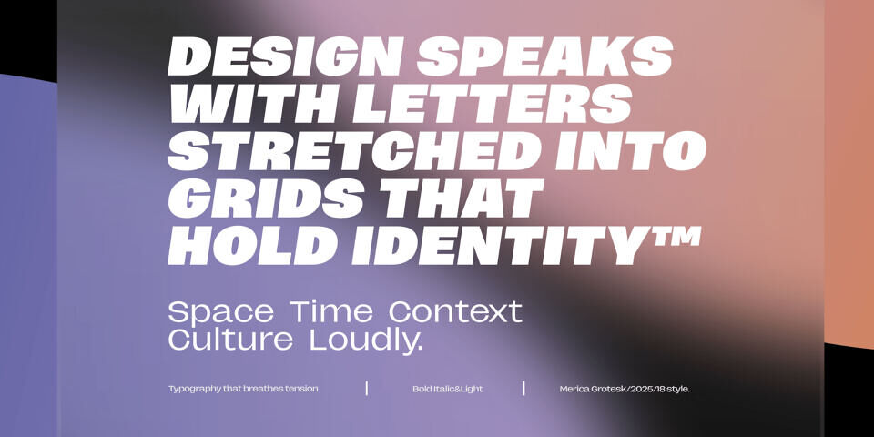 Merica Grotesk Font Family