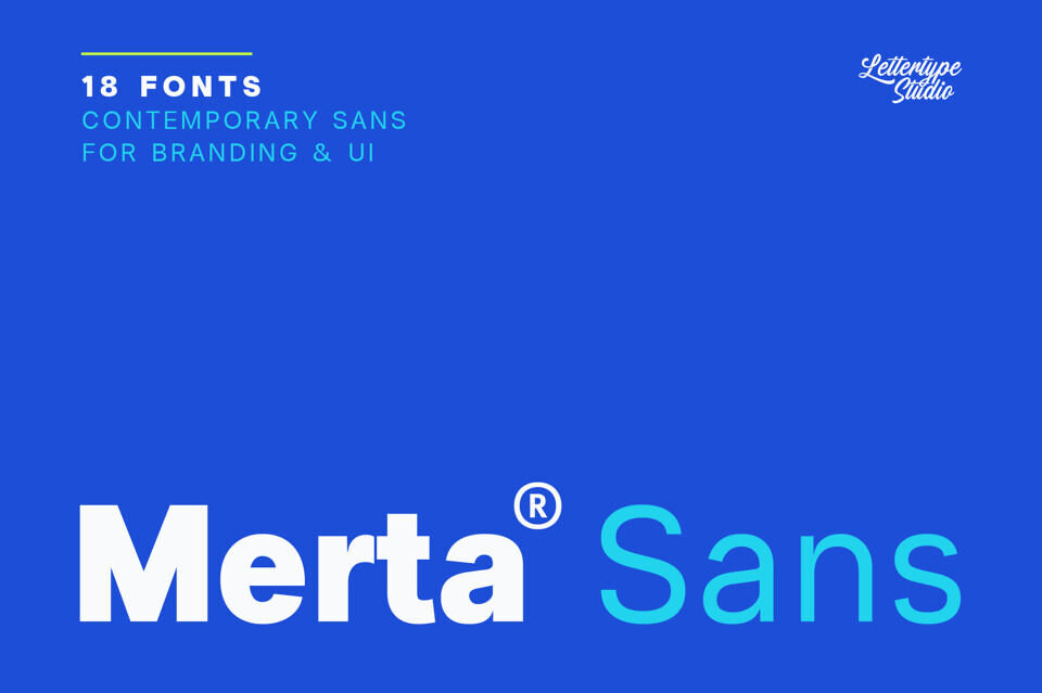 Merta Sans Font Family