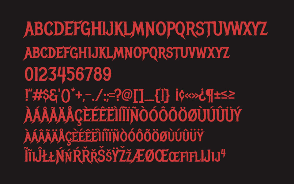Metal Mania Font
