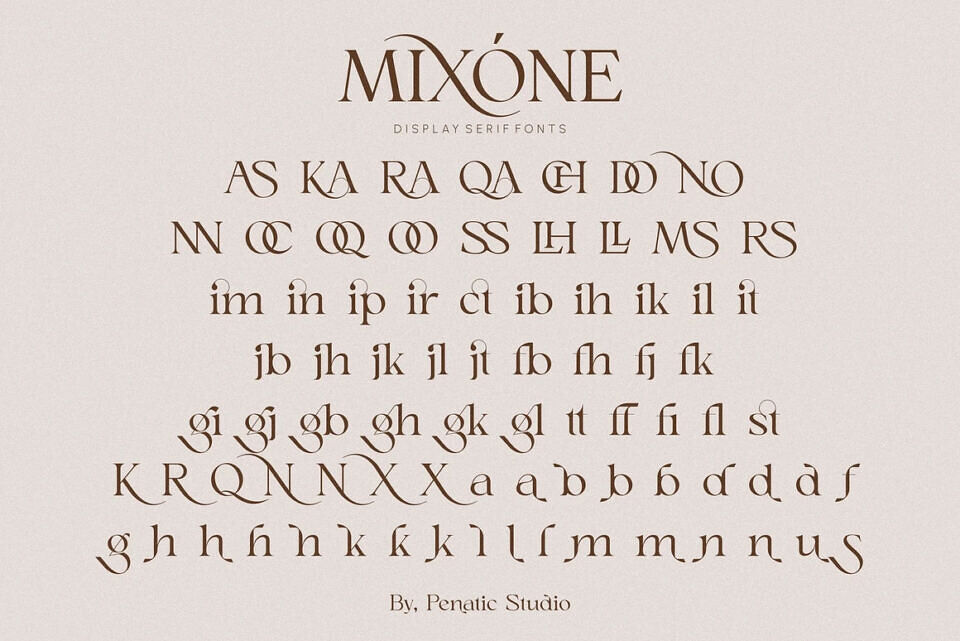 Mixone Font