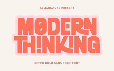 Modern Thinking Font