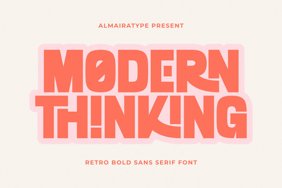 Modern Thinking Font