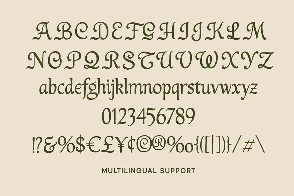 Mythgrove Font