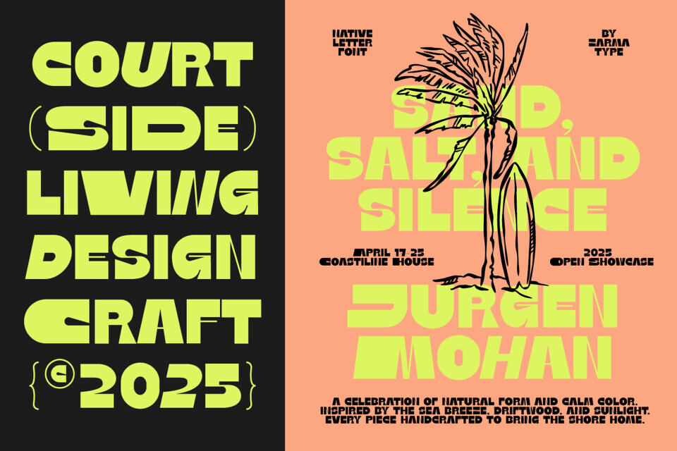 Native Letter Font
