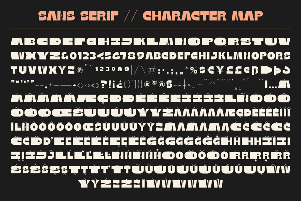 Native Letter Font
