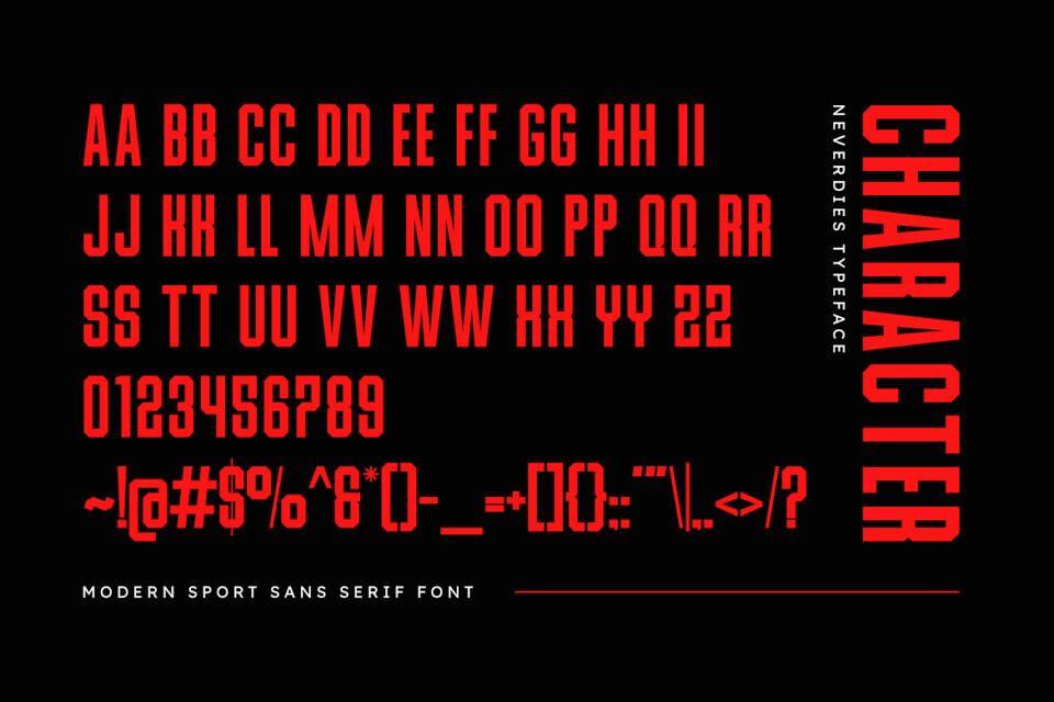 Neverdies Font