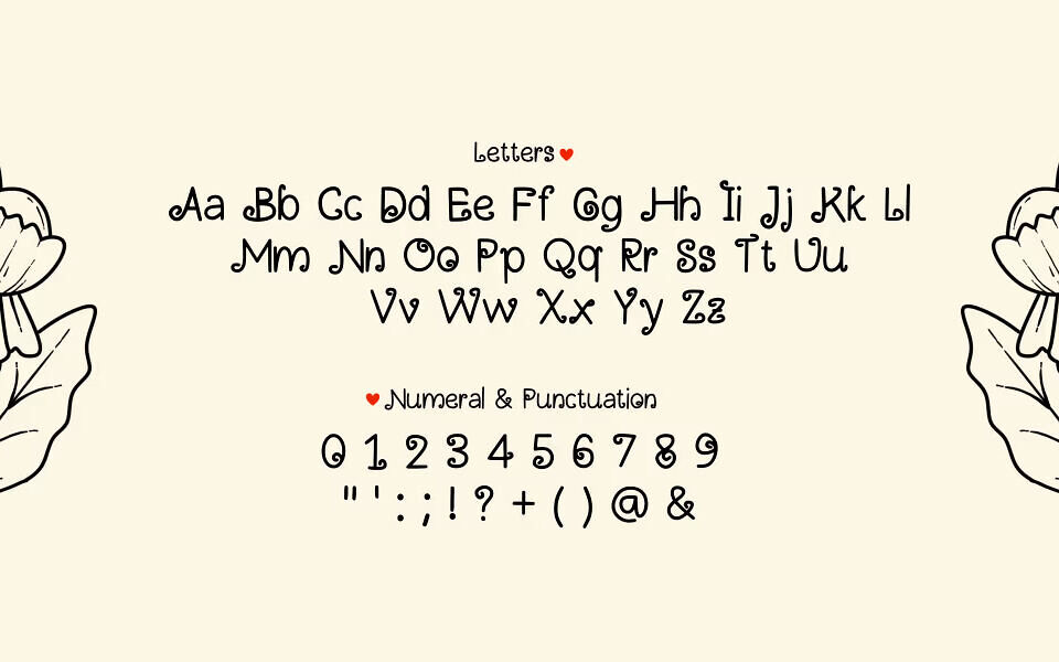Ni Curl Font