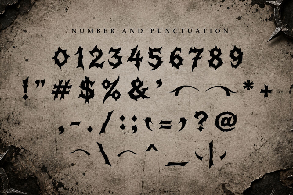 Nordic Frost Font