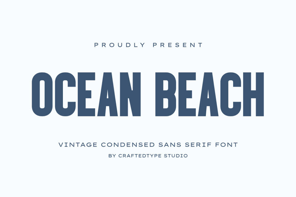 Ocean Beach Font