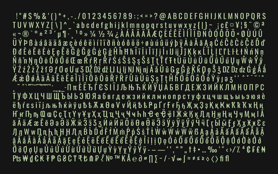 Oswald Font Family
