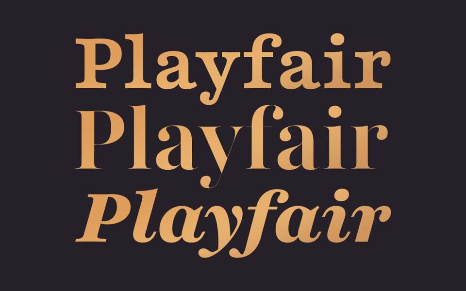 Playfair Font Family