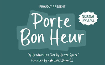 Porte Bon Heur Font