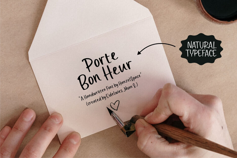 Porte Bon Heur Font