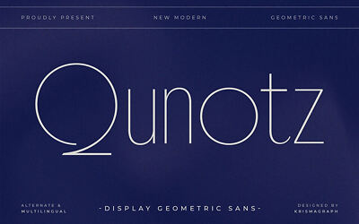 Qunotz Font