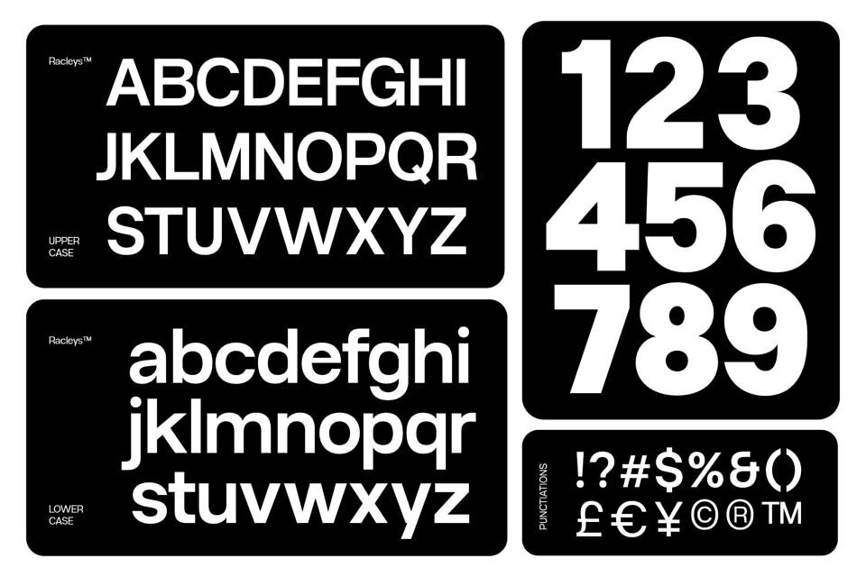 Racleys Font Family