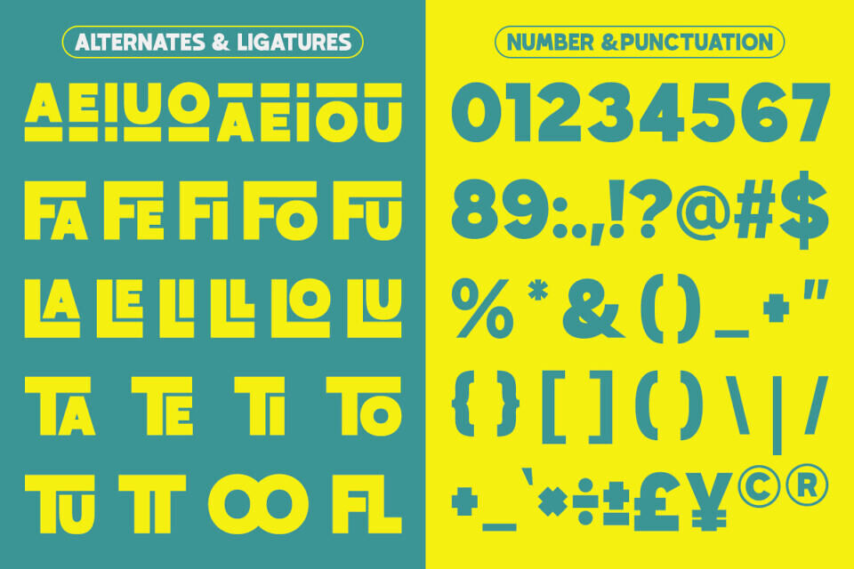 Rain Jungle Font