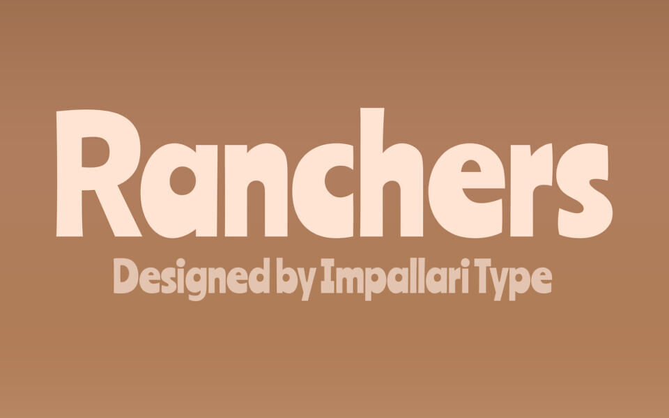 Ranchers Font