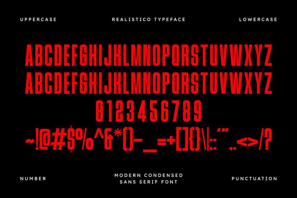 Realistico Font