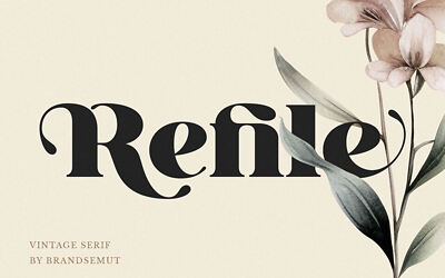 Refile Font